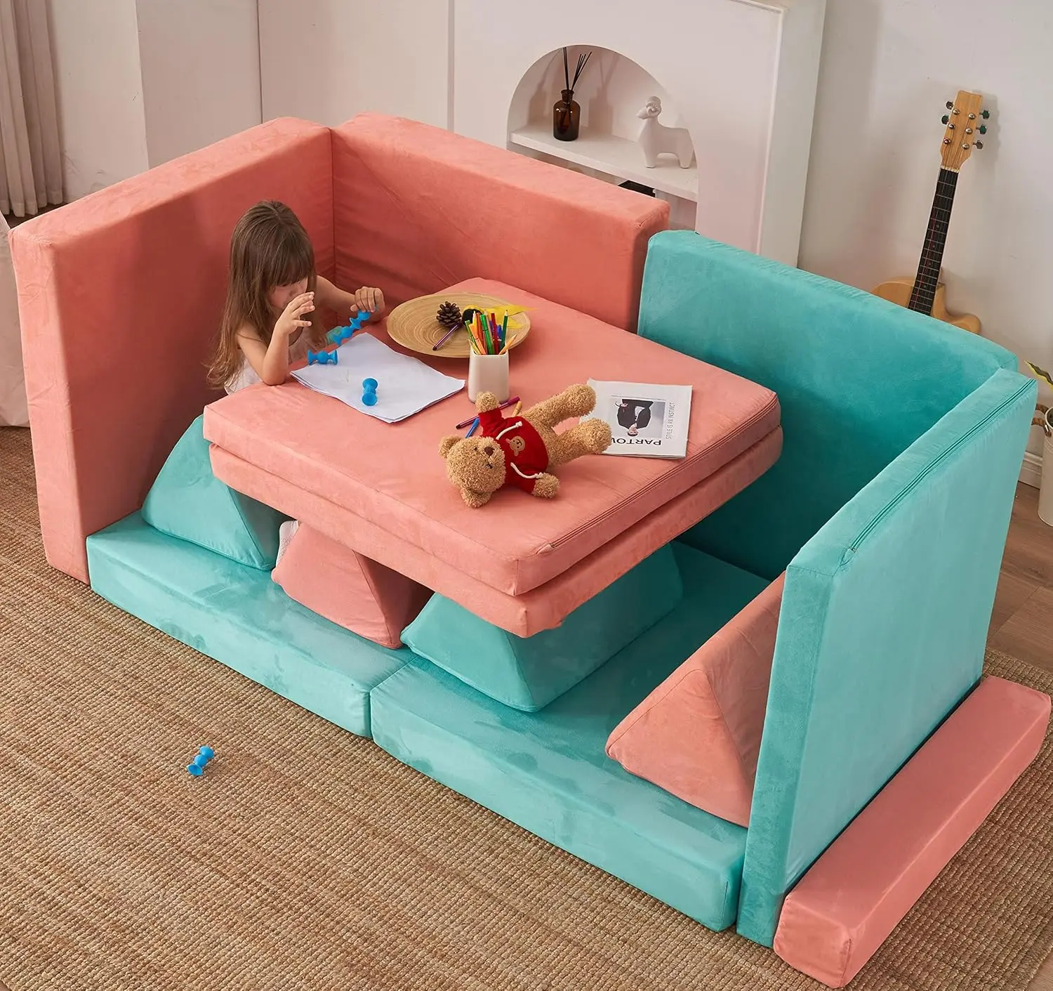 JELA Modular Kids Play Couch JELA Modular Kids Play Couch